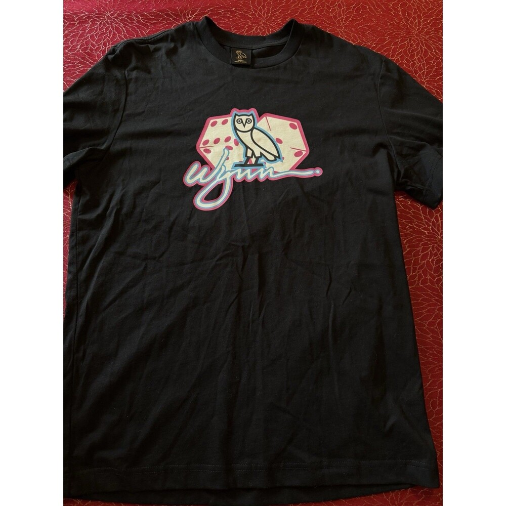 Drake OVO x Wynn Las Vegas Black T-Shirt - Size S NEW